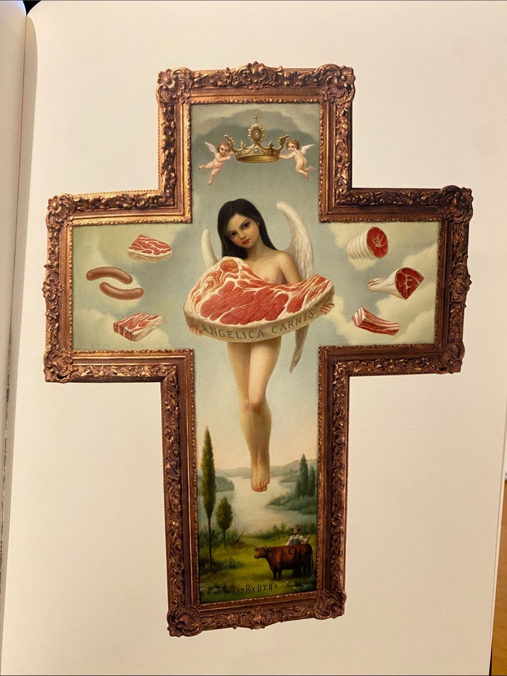Mark Ryden Art Book - Red Hardcover with Gold Foil - Picture 12 of 14